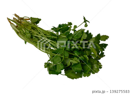 Parsley Bundle Isolated on White Background 139275583
