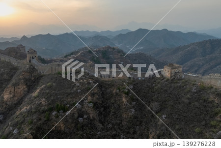 The Great Wall of China, Golden light The Great Wall of China, Golden light 139276228