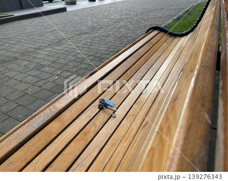 a keys on the bench a keys on the bench 139276343