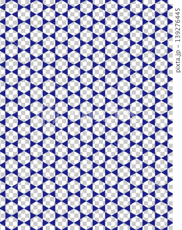 Dark blue hexagonal pattern background 139276445