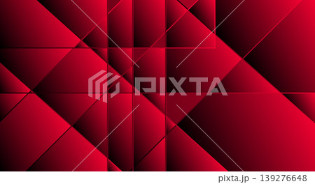 Abstract red geometric background with intersecting lines and triangular 139276648