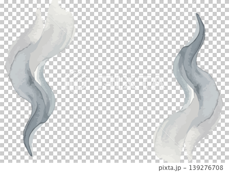 水彩風格的煙霧插圖 水彩風格的煙霧插圖 139276708