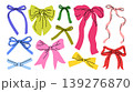 Femininity colorful vector set of cartoon ribbons, bows and accessories in different size and shapes. Vintage girly elements for hair decoration. Hand draw coquette stickers for holidays and feasts. Femininity colorful vector set of cartoon ribbons, bows and accessories in different size and shapes. Vintage girly elements for hair decoration. Hand draw coquette stickers for holidays and feasts. 139276870