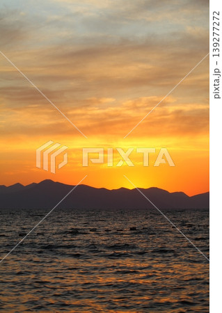 Seaside town of Turgutreis and spectacular sunsets 139277272