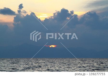 Seaside town of Turgutreis and spectacular sunsets Seaside town of Turgutreis and spectacular sunsets 139277755