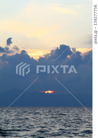 Seaside town of Turgutreis and spectacular sunsets Seaside town of Turgutreis and spectacular sunsets 139277756