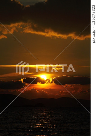 Seaside town of Turgutreis and spectacular sunsets Seaside town of Turgutreis and spectacular sunsets 139278822