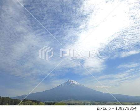残雪富士山 残雪富士山 139278854