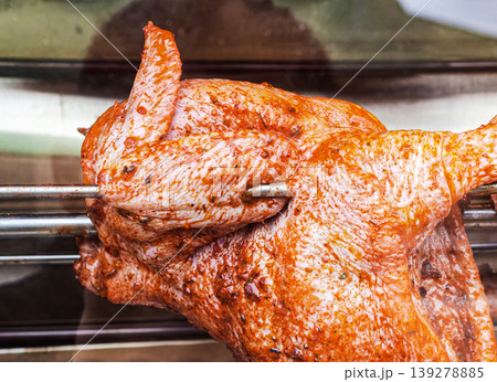 Grilled Chicken Cooking Process 139278885