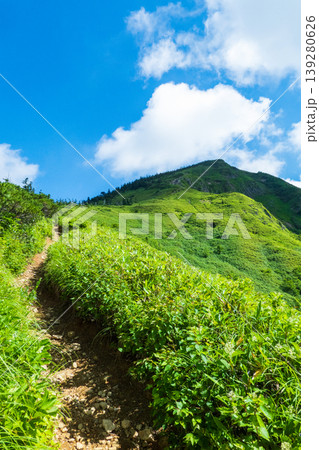 夏の岩菅山登山(ノッキリ~岩菅山山頂) 夏の岩菅山登山(ノッキリ~岩菅山山頂) 139280626