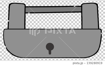 Japanese-style lock (analog) 139280919