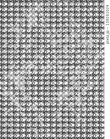 一幅略微褪色的網狀紋理緊身褲插圖。 139281024