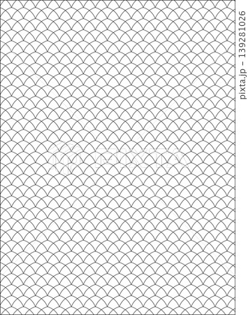編み目・シンプルなアミアミ模様の背景テクスチャイラスト素材 139281026