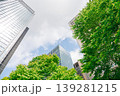緑のあるオフィス街の風景 139281215
