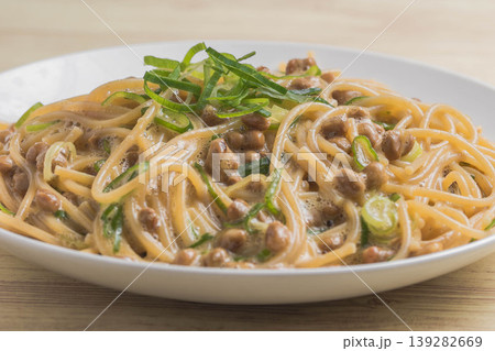 納豆スパゲッティー 納豆スパゲッティー 139282669