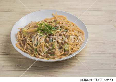 納豆スパゲッティー 納豆スパゲッティー 139282674