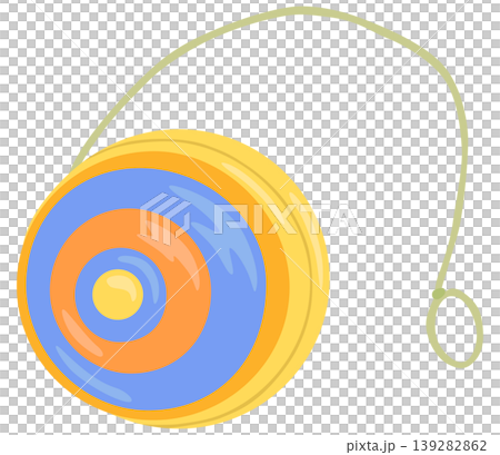 Illustration of a toy yo-yo (vector material) Illustration of a toy yo-yo (vector material) 139282862
