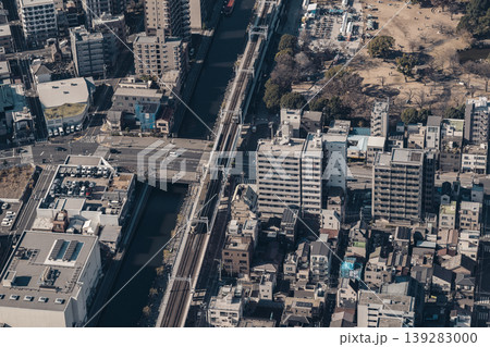 スカイツリーから見る東京の街 スカイツリーから見る東京の街 139283000