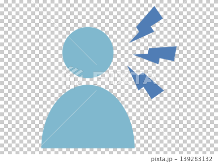 大声がうるさい人 騒音 迷惑 アイコン ベクターイラスト 大声がうるさい人 騒音 迷惑 アイコン ベクターイラスト 139283132
