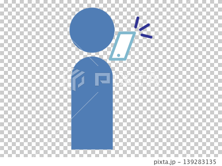 A person taking a photo with a smartphone - Pictogram, icon, vector illustration A person taking a photo with a smartphone - Pictogram, icon, vector illustration 139283135