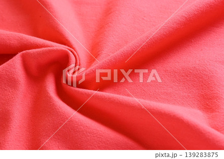 red texture of fabric textile, abstract image for fashion cloth design background 139283875