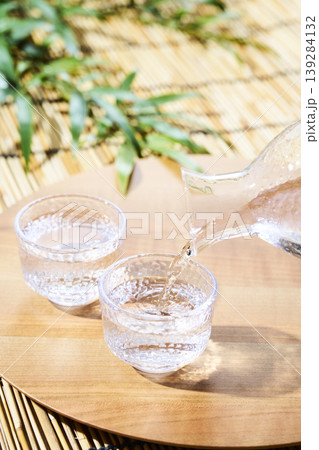 夏の日本酒イメージ 冷酒 夏の日本酒イメージ 冷酒 139284132