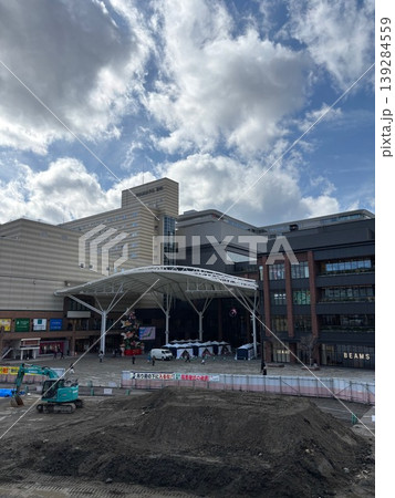 長崎駅前広場・再開発工事中の全景 長崎駅前広場・再開発工事中の全景 139284559