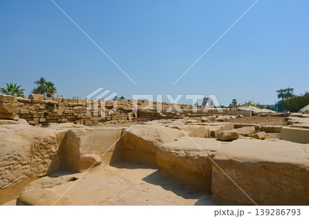 カルナック神殿の風景 ルクソール カルナック神殿の風景 ルクソール 139286793