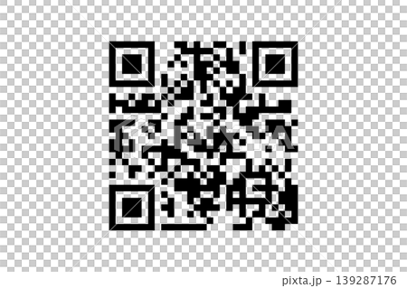 QR code-style icon materials QR code-style icon materials 139287176