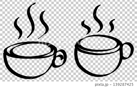 It is a line drawing of a cup. It is a line drawing of a cup. 139287425