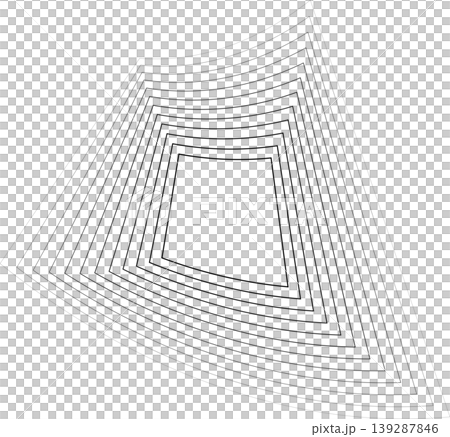 Square amorphous shapes with blending line gradient Square amorphous shapes with blending line gradient 139287846