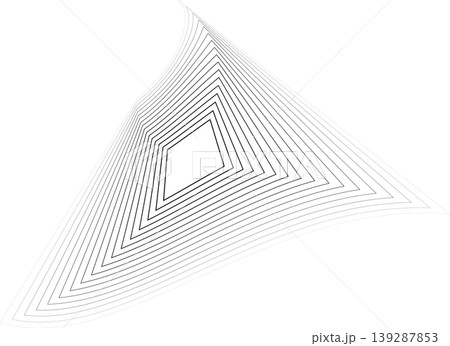 Square amorphous shapes with blending line gradient Square amorphous shapes with blending line gradient 139287853