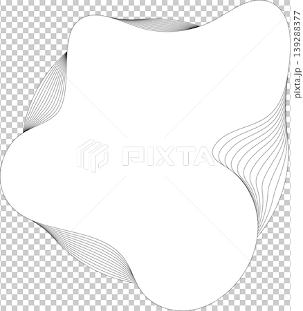 Circle fluid white overlapping for banner, web, badges, tag 139288377