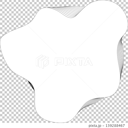 Circle fluid white overlapping for banner, web, badges, tag 139288467