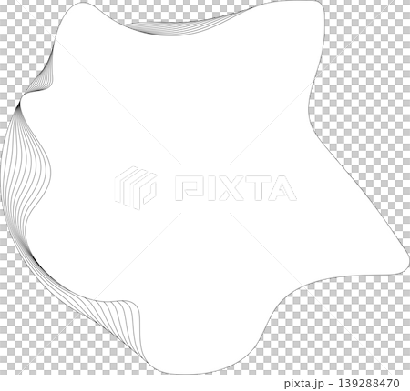 Circle fluid white overlapping for banner, web, badges, tag 139288470