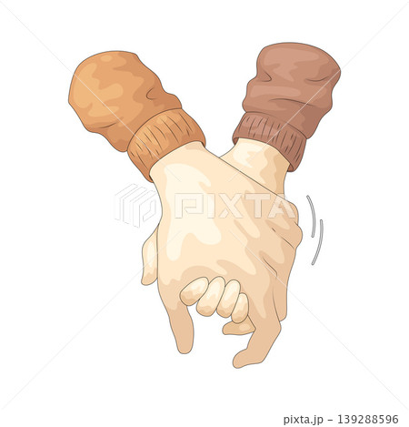 Illustration of Hand Hold 139288596
