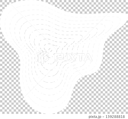 Fluid shape halftone white blend effect for banner, logo, tag 139288818