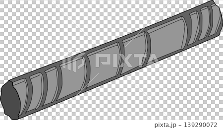 metal reinforcement bars Isometric View 139290072