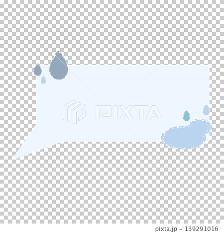 水たまり 吹き出し 水たまり 吹き出し 139291016