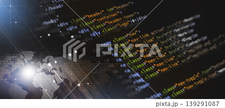 html front-end web developing banner html front-end web developing banner 139291087