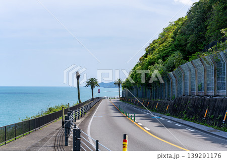 日南海岸の道路 日南海岸の道路 139291176