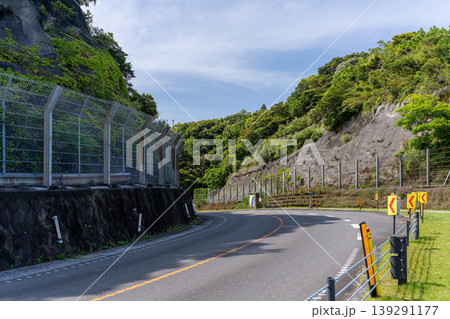 日南海岸の道路 日南海岸の道路 139291177