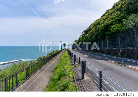 日南海岸の道路 日南海岸の道路 139291178