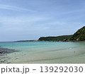 青くて透明度の高い海 139292030