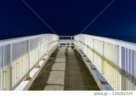 夜の歩道橋 夜の歩道橋 139292324