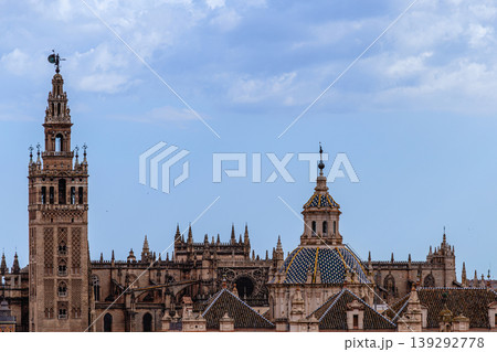 Seville Cathedral and Giralda, Seville, Spain. Seville Cathedral and Giralda, Seville, Spain. 139292778
