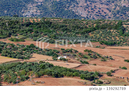 Landscape near the city of Ronda, Andalusia, Spain 139292789