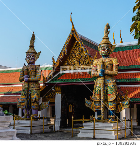 Wat Phra Kaew, Temple of the Emerald Buddha, Bangkok, Thailand 139292938