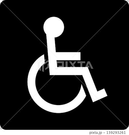 Wheelchair icon Wheelchair icon 139293261