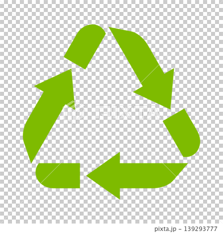Recycling symbol icon illustration: Green 003 Recycling symbol icon illustration: Green 003 139293777